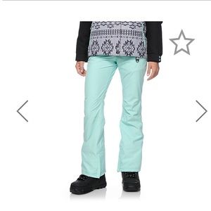 Aperture Snowboarding pants/ mint color